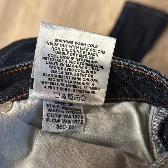 Joe’s Jeans Chelsea fit dark blue(Ryder wash) skinny jeans W 25 L 33 - Picture 11 of 11